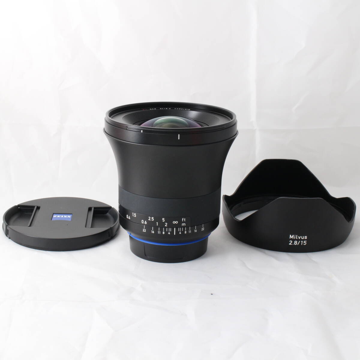 ☆新品級☆ Carl Zeiss Milvus 2.8/15 ZE フルサイズ対応 Canon EF-mount キヤノン EFマウント カールツァイス ミルバス 15mm F2.8 #4256拍卖