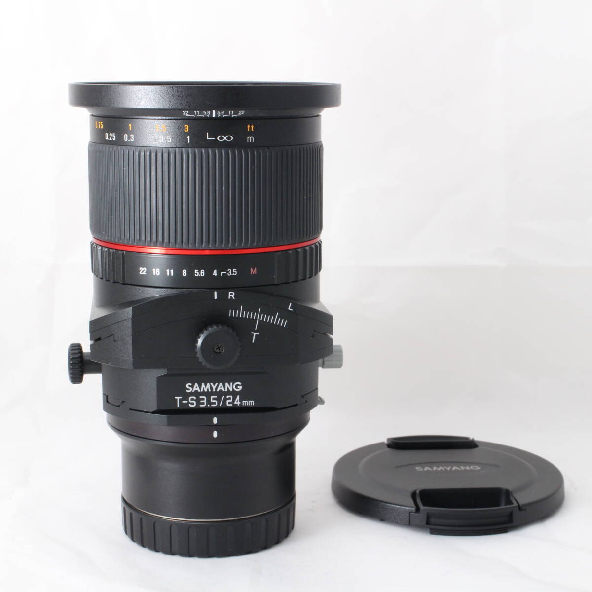 ☆美品☆ SAMYANG 単焦点ティルトシフトレンズ T-S 24mm F3.5 ED AS Canon EF M-mount キヤノン EF-Mマウント用 885779 サムヤン #4309拍卖