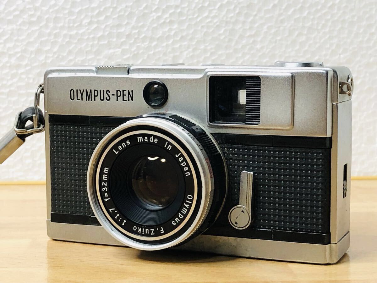 OLYMPUS-PEN EED オリンパス フィルムカメラ レンジファインダー シャッター OK ジャンク扱い ①拍卖