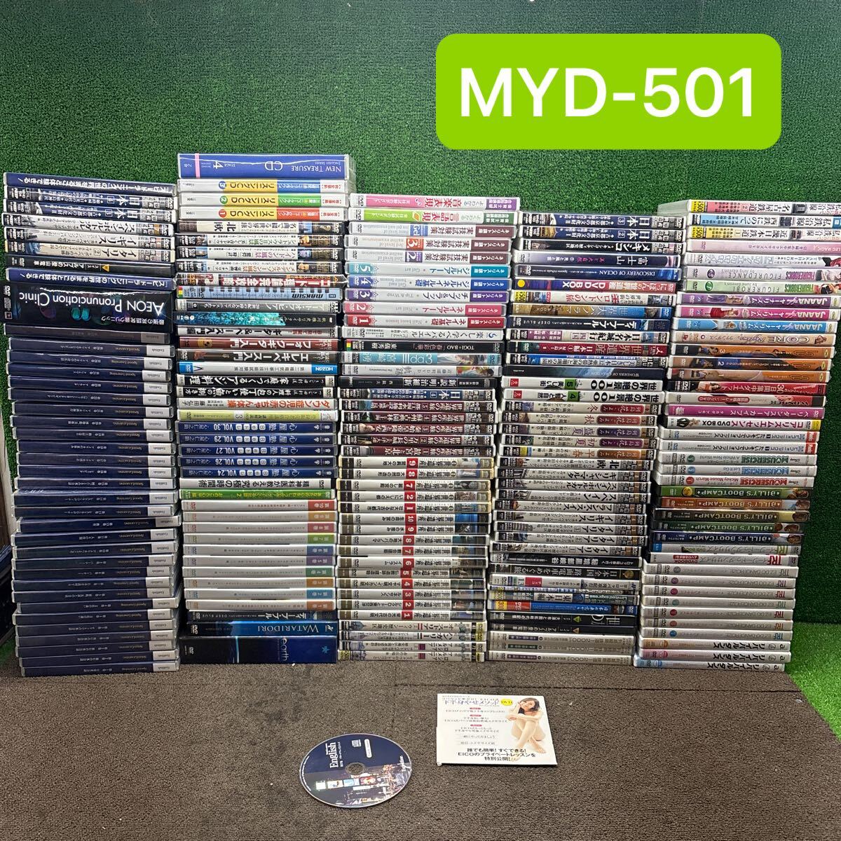 MYD-501 激安 DVD 英語教材 資格 Speed Learning 世界遺産 中国紀行 MOUSERCISE ディズニー 約200本まとめ売り 中古現状品拍卖