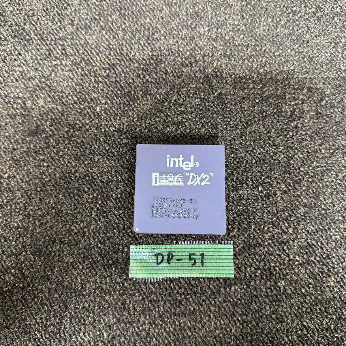 DP-51 激安 PC98 CPU Intel i486 DX2 A80486DX2-50 50MHz SX912 動作未確認 同梱可能拍卖