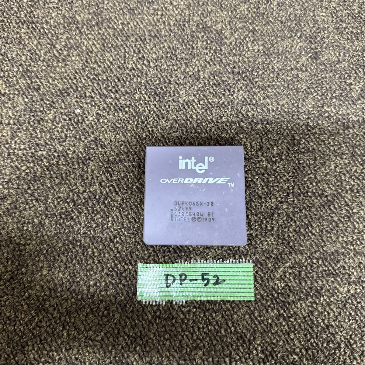 DP-52 激安 PC98 CPU Intel OVER DRIVE ODP486SX-20 20MHz SZ699 動作未確認 同梱可能拍卖