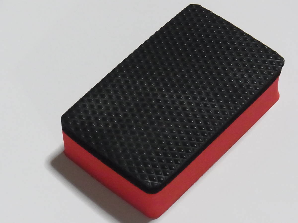 鉄粉除去パット パット面55mmx90mm 25mm 自動車ボディに付着した小さな塗料粒、スプレーミスト、鉄粉取り.ピッチタール拍卖