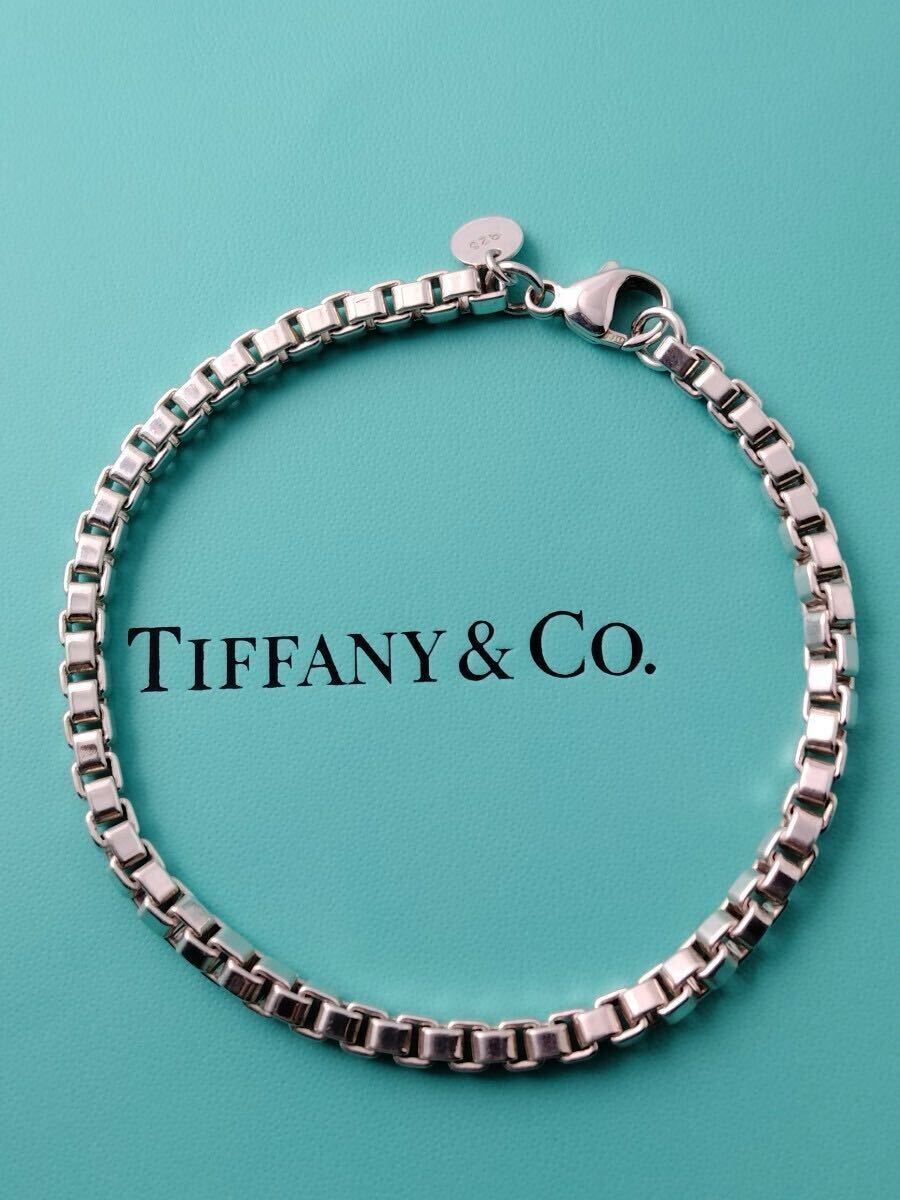 ⑤極美品 正規品 ティファニー tiffany&co. ベネチアン ブレスレット シルバー ティファニー スターリングシルバー拍卖