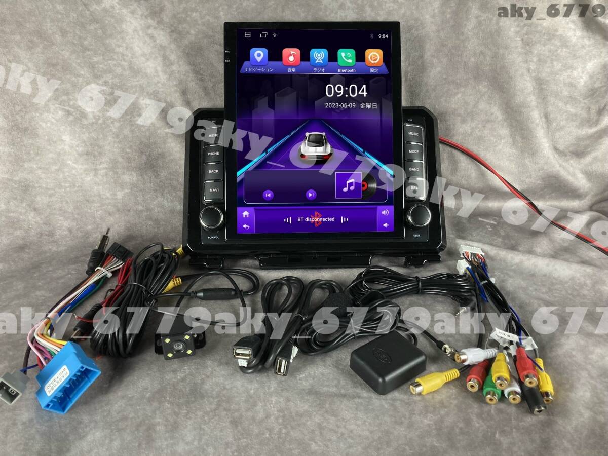 4GB/64GB 9.7インチ 縦型 JB64 JB74 ジムニー 専用 パネル CarPlay アンドロイド ナビ ディスプレイオーディオ ナビ 新品 バックカメラ付拍卖