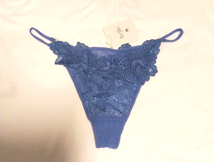 トレフル タンガショーツ新品未使用 Mサイズ ワコール ブルー 最高級ランジェリー拍卖