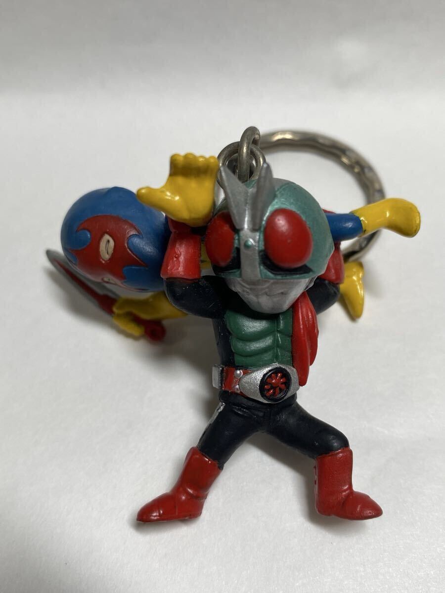 仮面ライダー ライダーVS戦闘員 フィギュアキーホルダーゲルショッカー 仮面ライダー2号 バンプレスト プライズ ショッカー 拍卖