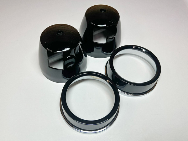 ゼファー400 ゼファー750 バリオス1 メーターカバーセット 艶有ブラック塗装仕上げ (アッパー、ロアカバー)拍卖