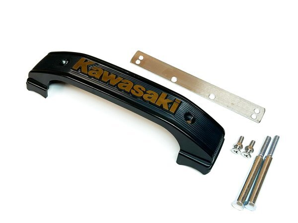 ゼファー1100 カワサキ純正 三又エンブレム 取付セット フォークカバーエンブレム ステムエンブレム Kawasaki 金文字 新品拍卖