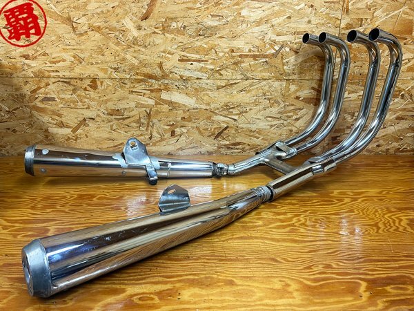 カワサキ ゼファー750 純正マフラー サイレンサー刻印 KHI K 416 中古 現状品拍卖