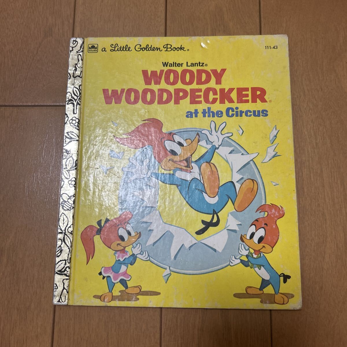 ☆レア!a Little Golden Book WOODY WOODPECKER at the Circus/洋書★拍卖