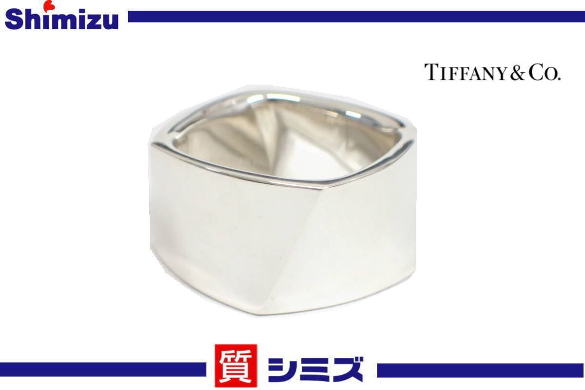 【TIFFANY&Co.】仕上げ済 ティファニー フランク ゲーリー トルク ワイドリング 実寸:約12.5号 シルバー925 SV アクセサリー◆質屋拍卖