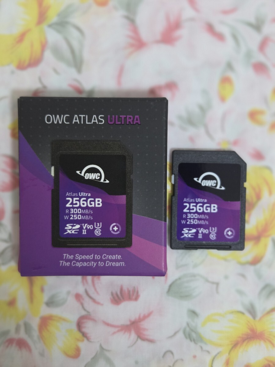 【極美品】SDカード OWC ATLAS ULTRA 256GB拍卖