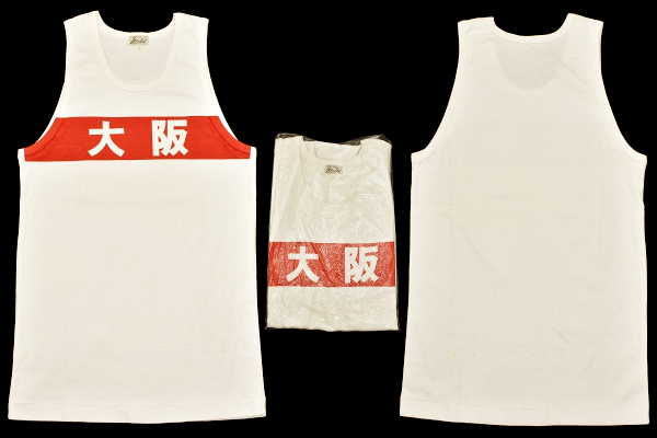 Y-9909★送料無料★新品 支給品★国体インターハイ 大阪 代表 陸上 トラック競技 駅伝 マラソン★ホワイト白 ユニフォーム シャツ L拍卖