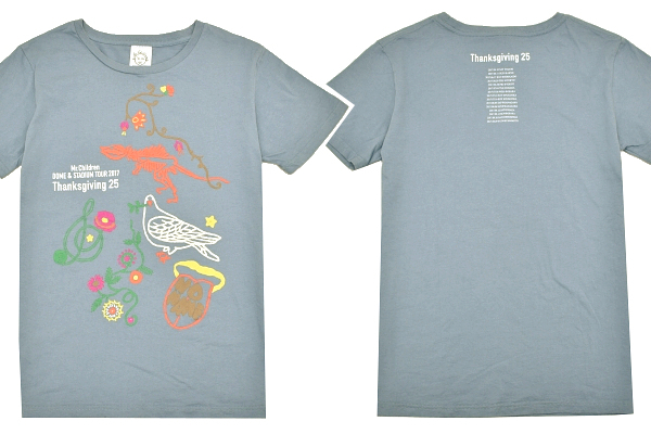 Y-9928★送料無料★美品★Mr.Children ミスターチルドレン DOME&STANDIUM TOUR 2017年 Thanksgiving25★日本製 ライブツアー T-シャツ S拍卖