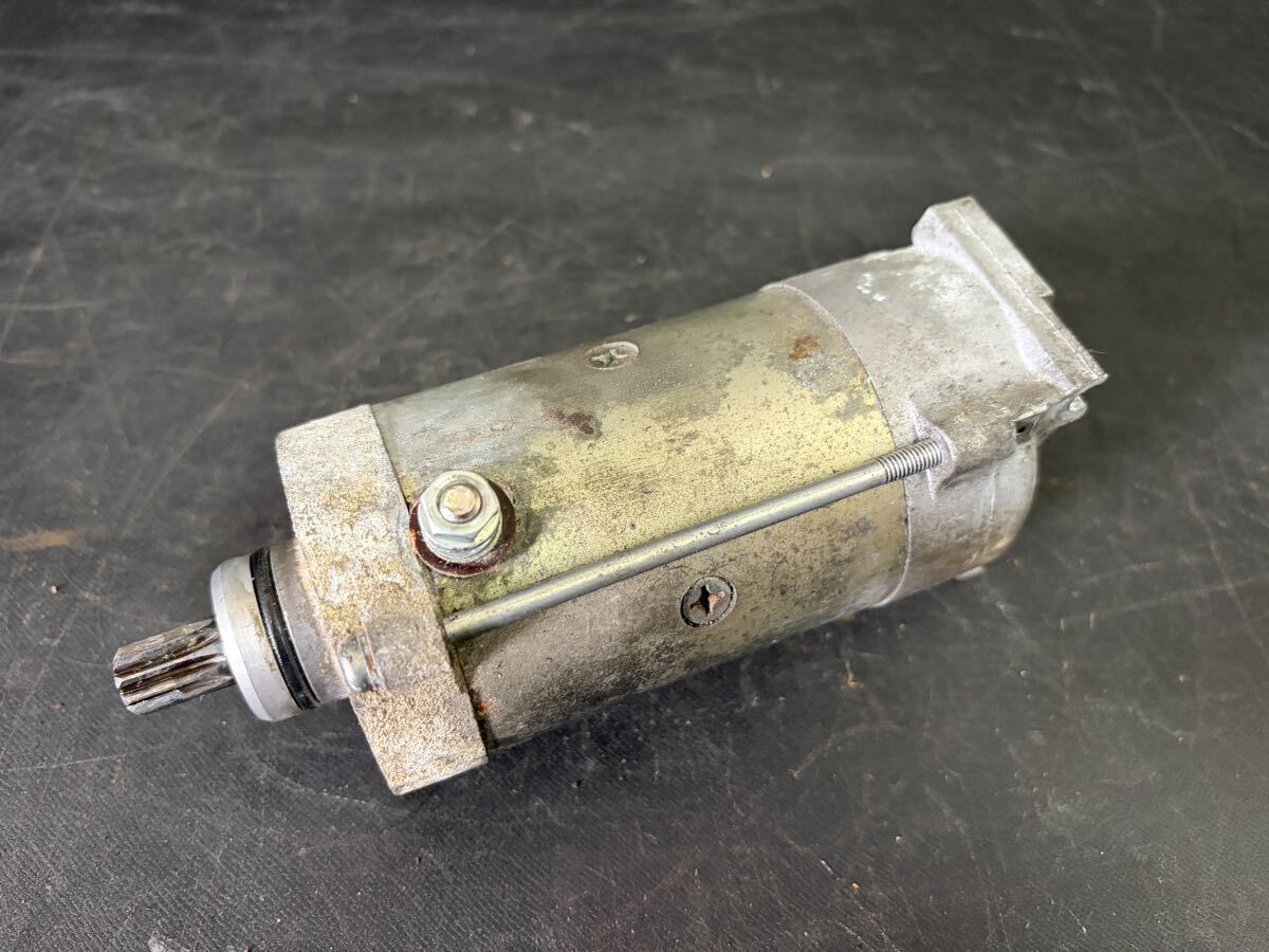 国内物(RC04)CB750F 1台ばら売り 実動セルモーター CB750FZ CB750FA CB750FB CB750FC ボルドール CBX400F スターターモーター CB900F拍卖