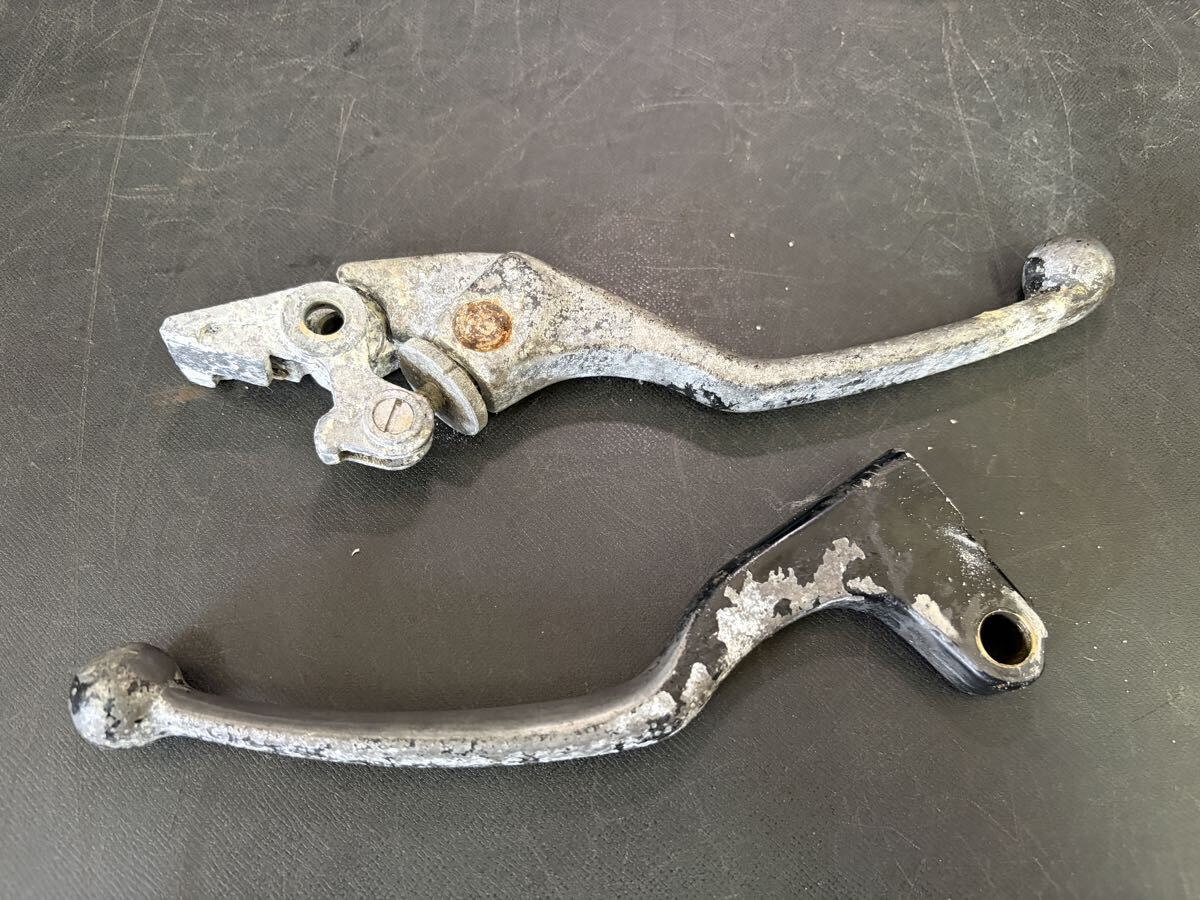 国内物(RC04)CB750F 1台ばら売り 当時物パワーレバー ブレーキレバー クラッチレバー CB750FZ CB750FA CB750FB CB750FC CBX400F拍卖