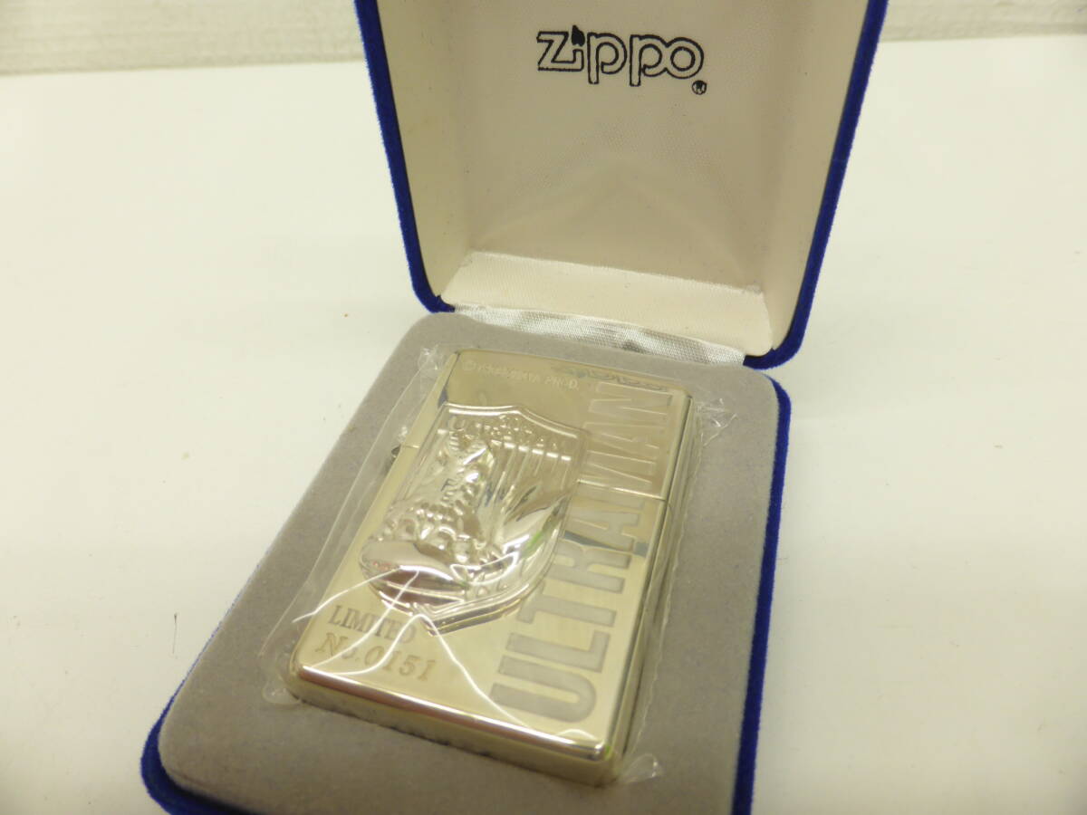11636 喫煙グッズ祭 ジッポー ウルトラマン 30周年 未使用 保管品 30th Zippo STERLING SILVER スターリング 限定品 コレクター放出品!!拍卖