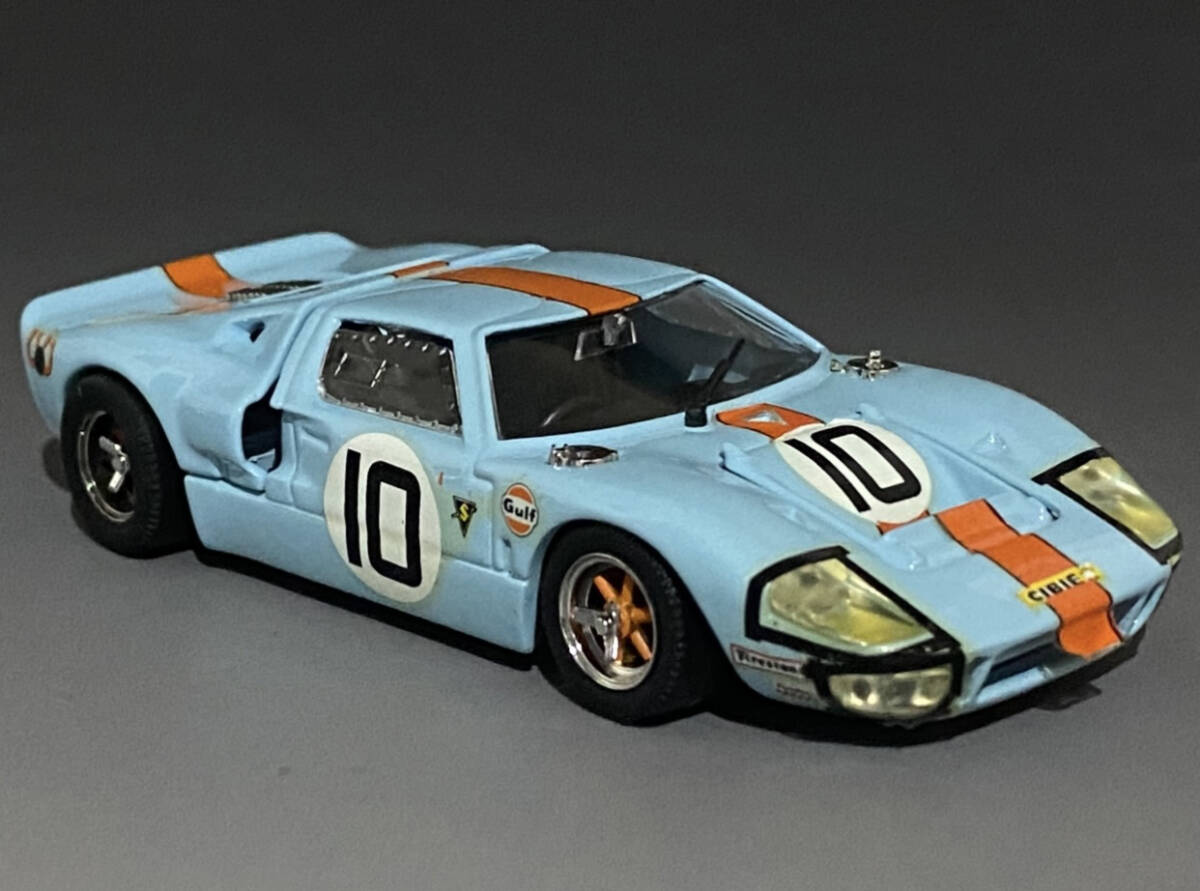 Bang 1/43 Ford GT40 MKI JWA Gulf Oil #10 24h Le Mans 1968 ◆ P.Hawkins / D.Hobbs ◆ フォード バング 7073拍卖
