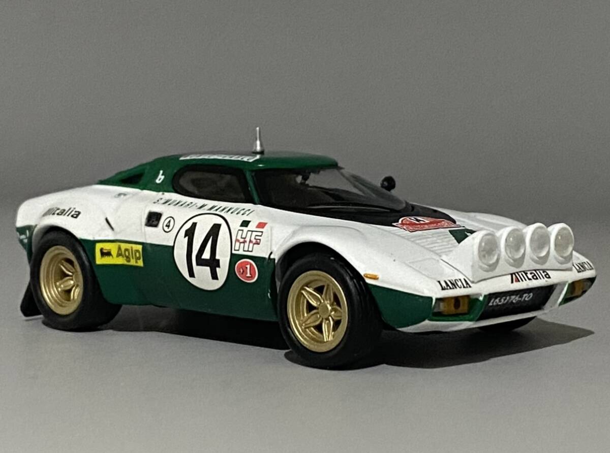1/43 Lancia Stratos HF #14 Winner 1975 Rallye Monte Carlo ◆ Sandro Munari ◆ ランチア ストラトス WRC Rally Car拍卖