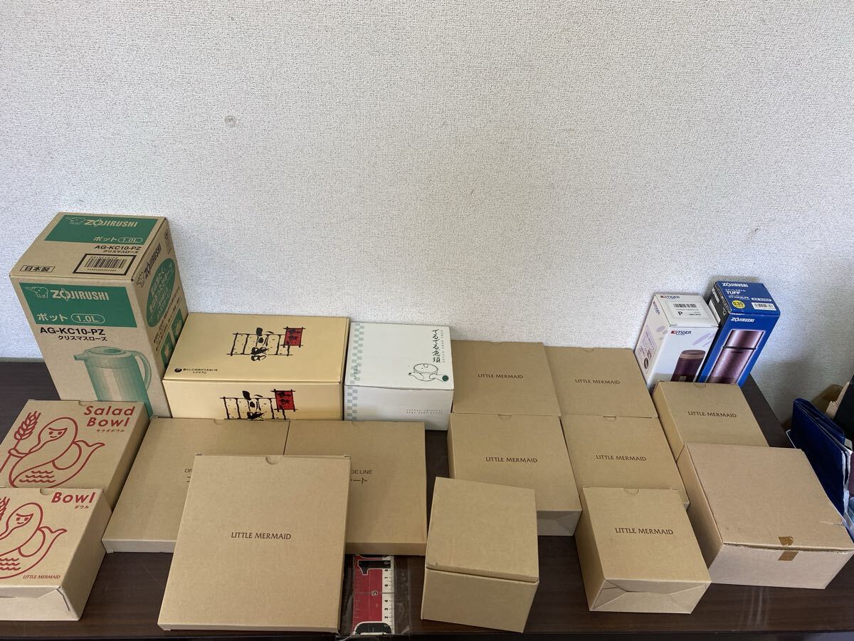 新品 未使用品 18点 まとめて 急須 食器 まとめて でるでる急須 象印 タイガー いり器 ボウル ステンレスボトル ポット AG-KC10-PZ/F-2拍卖