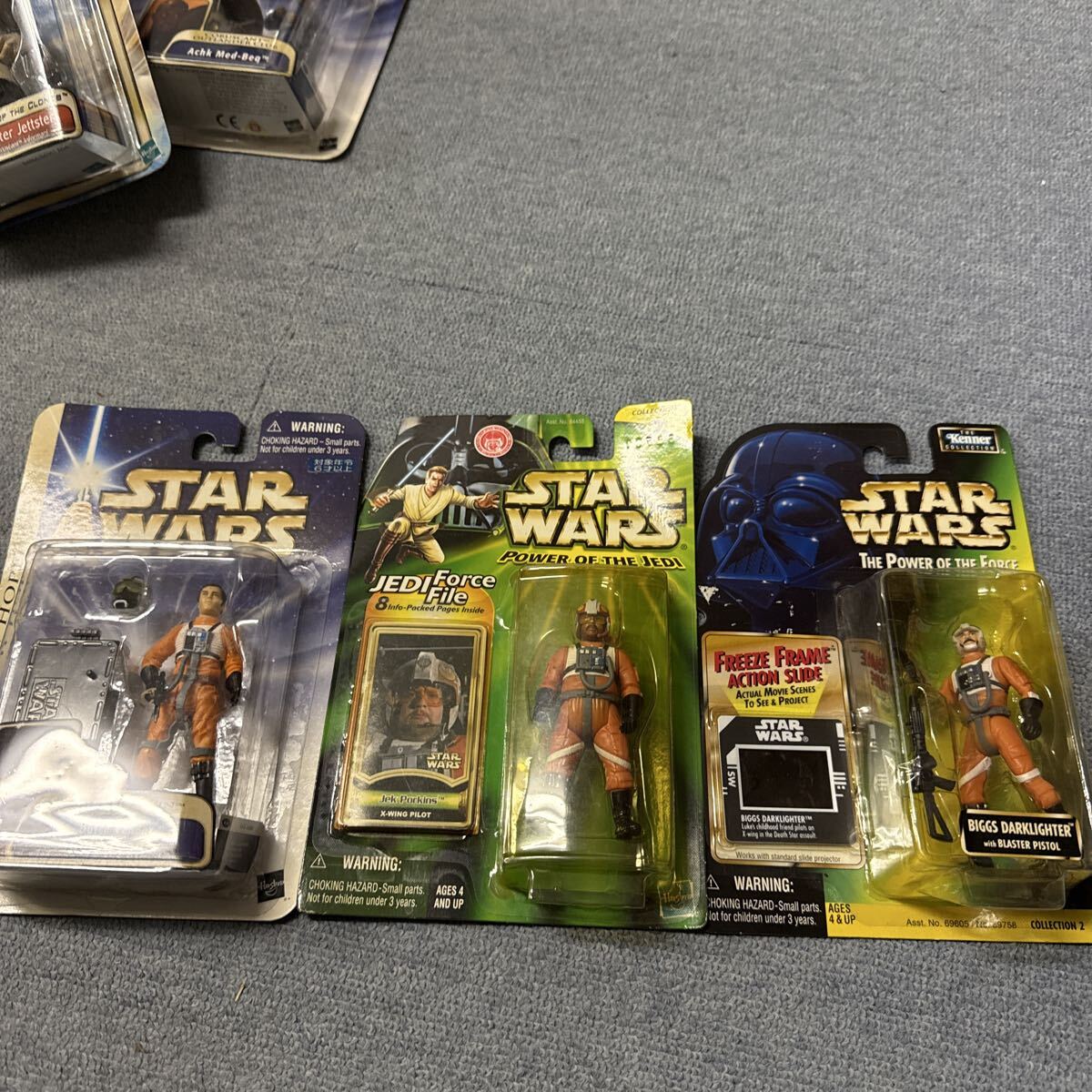 パイロット3体セット スターウォーズ パワーオブザジェダイ ベーシックフィギュア ジェックポーキンズ STAR WARS EP4 可動フィギュア 拍卖