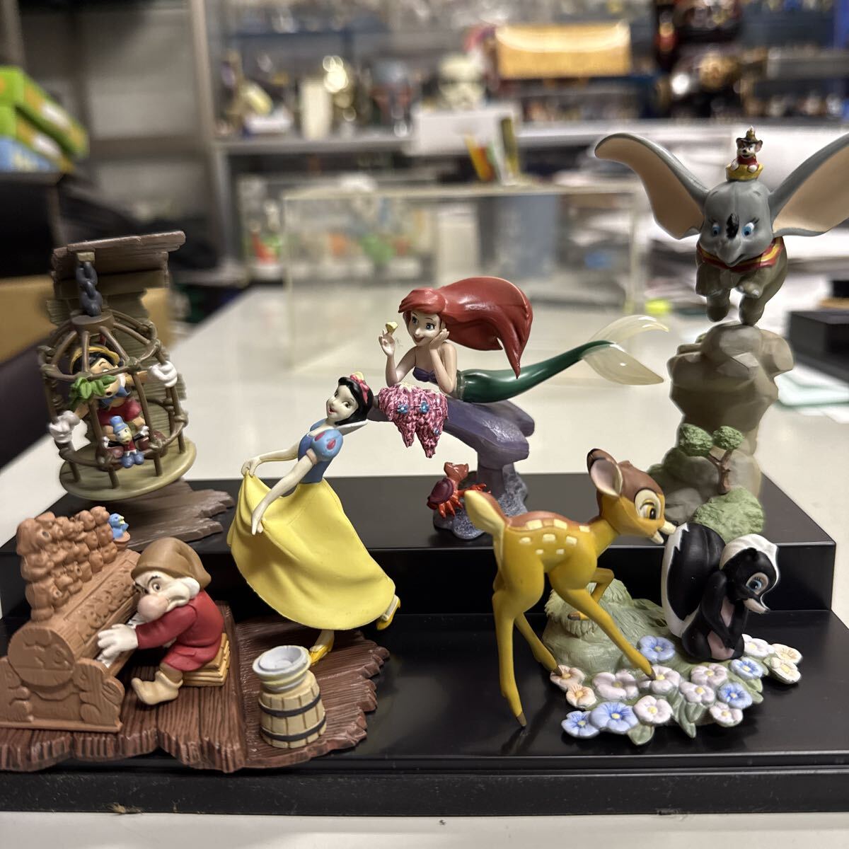 ディズニー ジオラマフィギュアコレクション 全5種セット拍卖