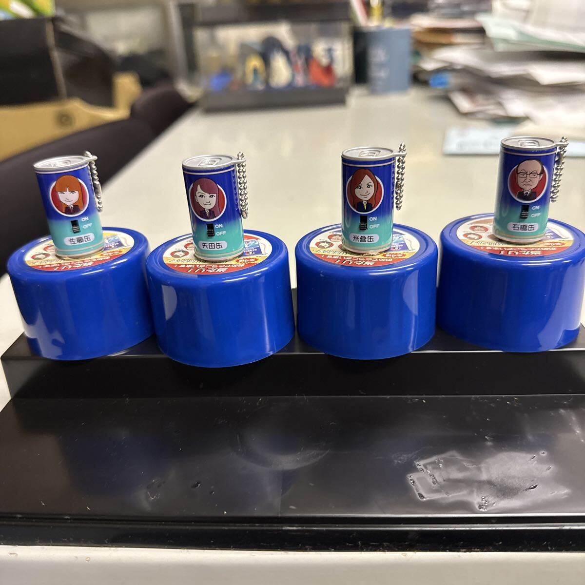 ジョージア おしゃべり缶ホルダー 全4種コンプリートセット拍卖