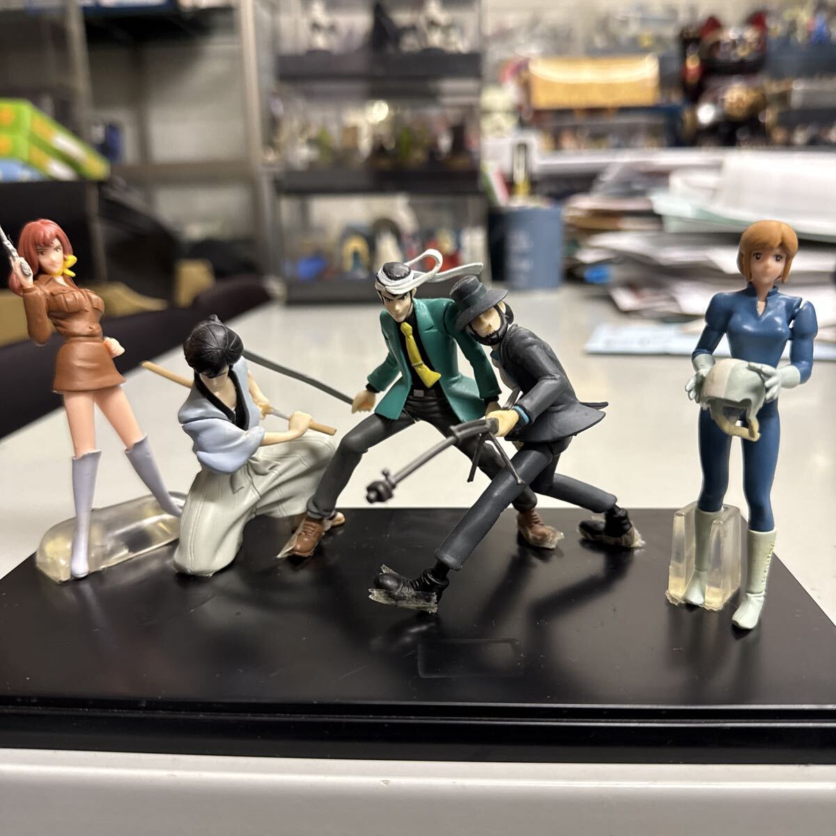 ルパン三世 HG 峰不二子 ルパン 次元 フィギュア 5体セット拍卖