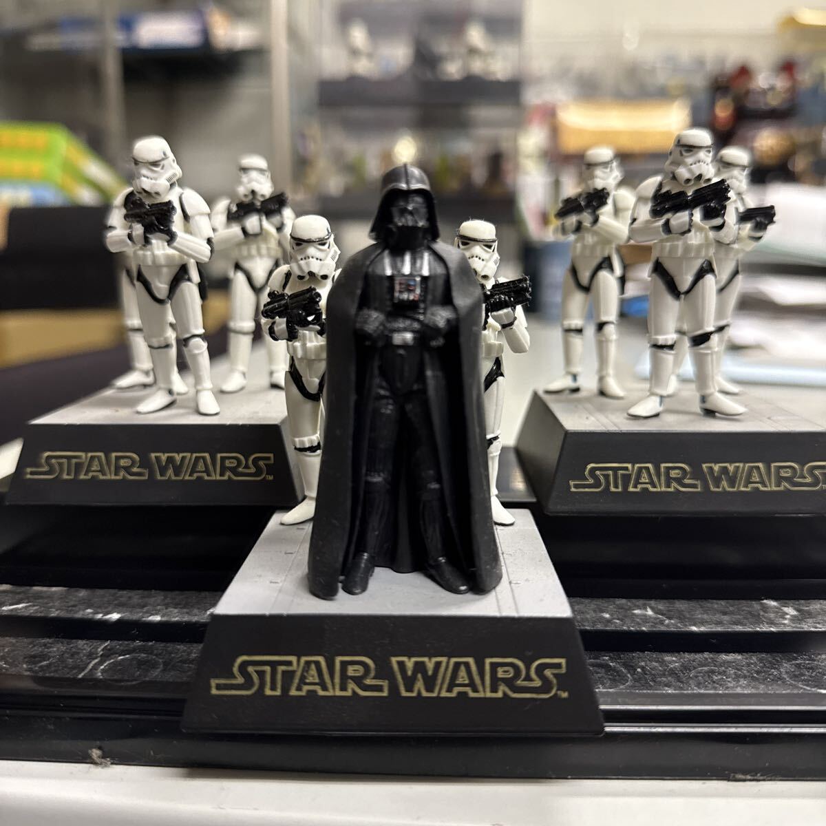 スターウォーズ STAR WARS ダースベイダー ストームトルーパー ジオラマフィギュア拍卖