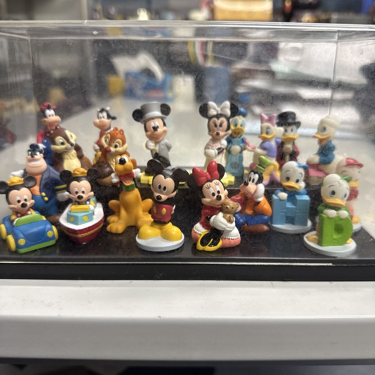 ディズニー ソフビ フィギュア シークレット2体含む全20種コンプリートコレクション ミッキー ミニー ドナルド拍卖