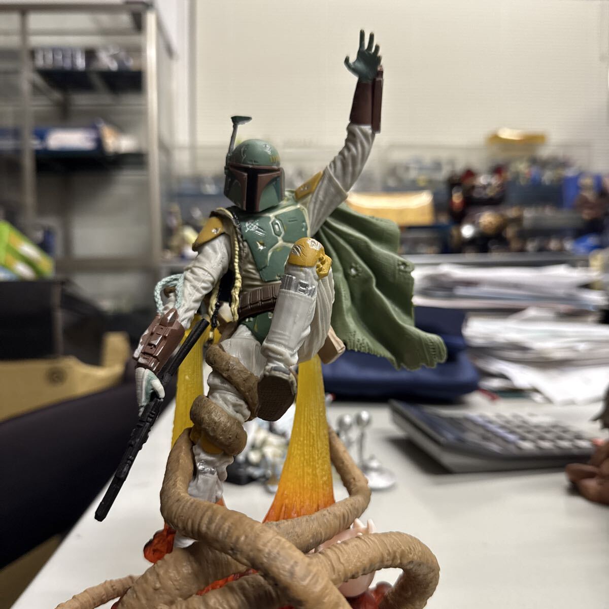 スターウォーズ ボバフェット バウンティハンター ジオラマフィギュア拍卖