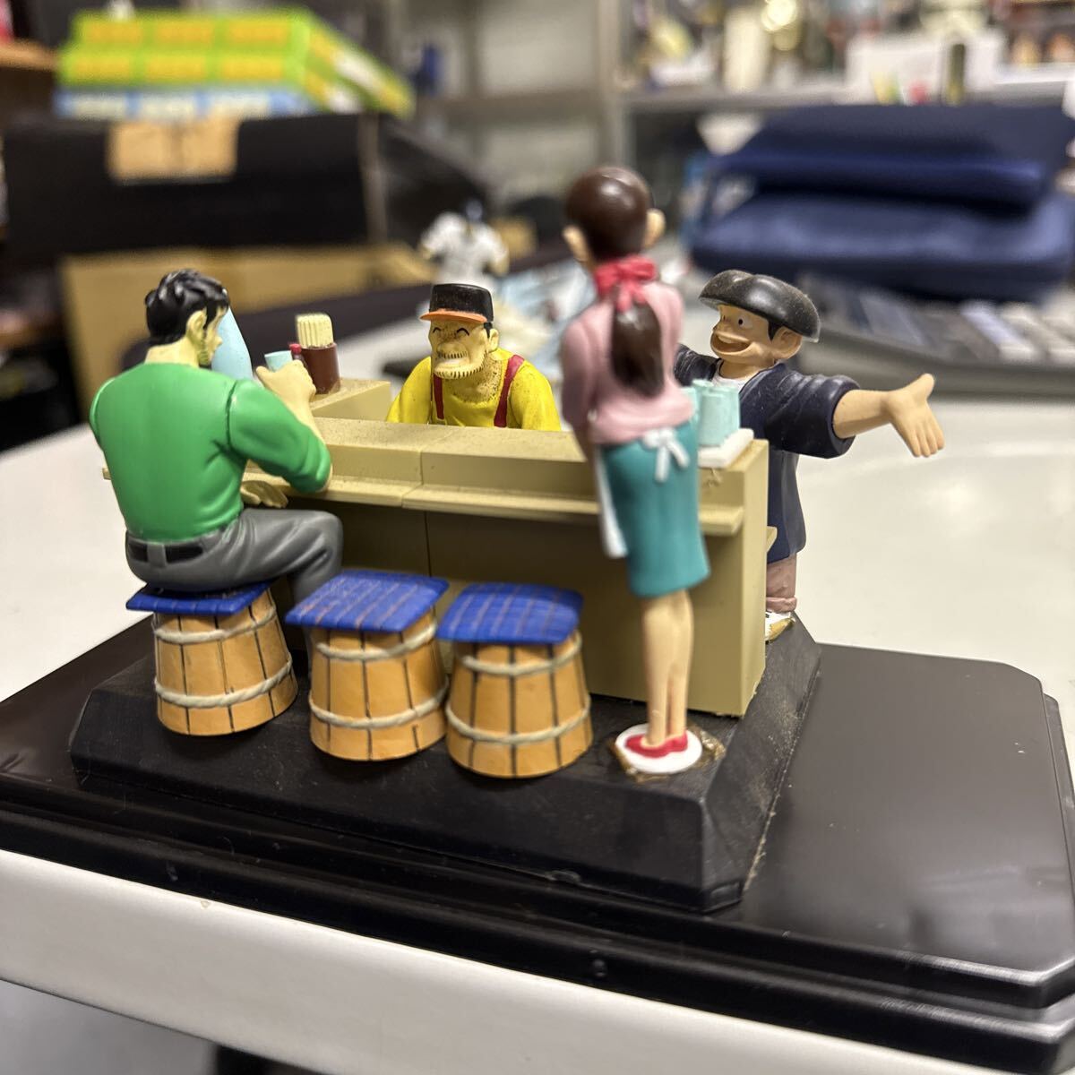 あぶさん 水島新司  昭和レトロ ジオラマ フィギュア コレクション拍卖