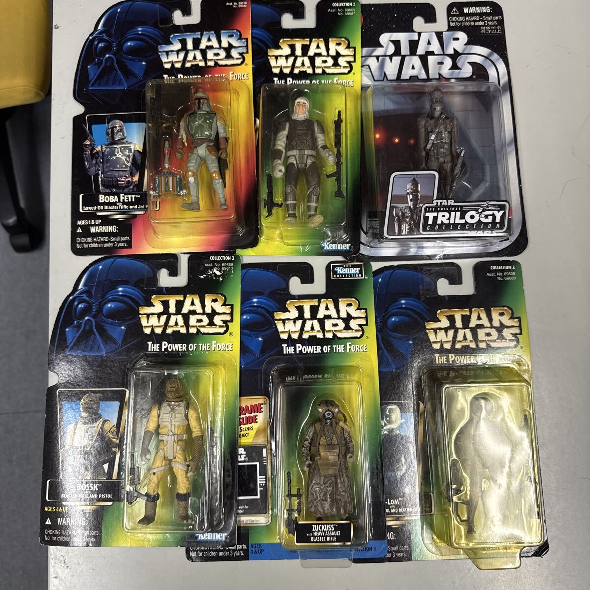 スターウォーズ バウンティハンター 6体セット ベーシックフィギュア ボバフェット STAR WARS 3.75インチ拍卖