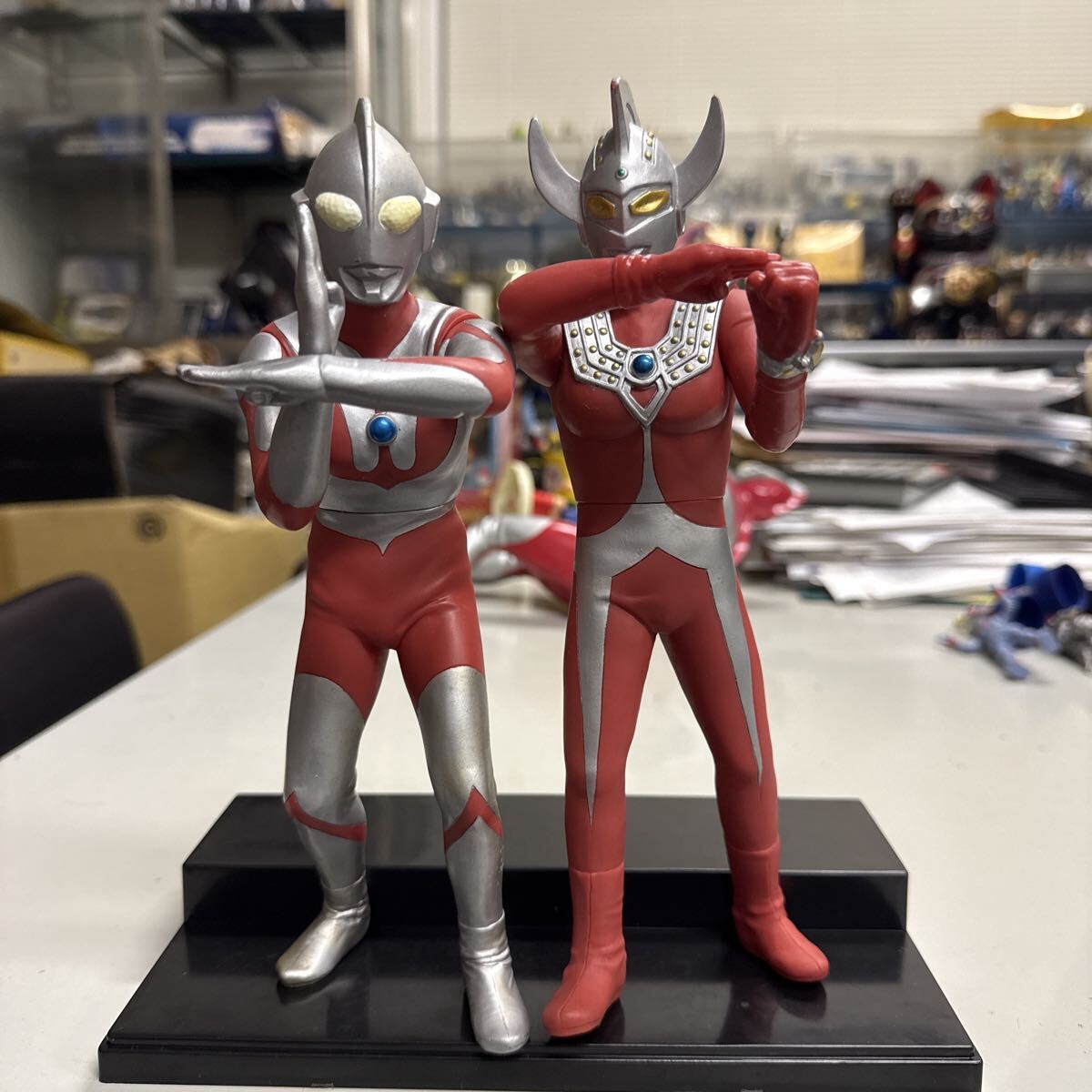 ウルトラマン ウルトラマンタロウ フィギュア ソフビ 円谷プロ 全長約23センチ拍卖