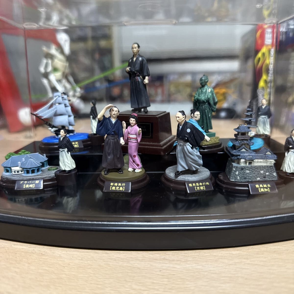 坂本龍馬 海洋堂 ジオラマフィギュア 全8種コンプリートセット 拍卖