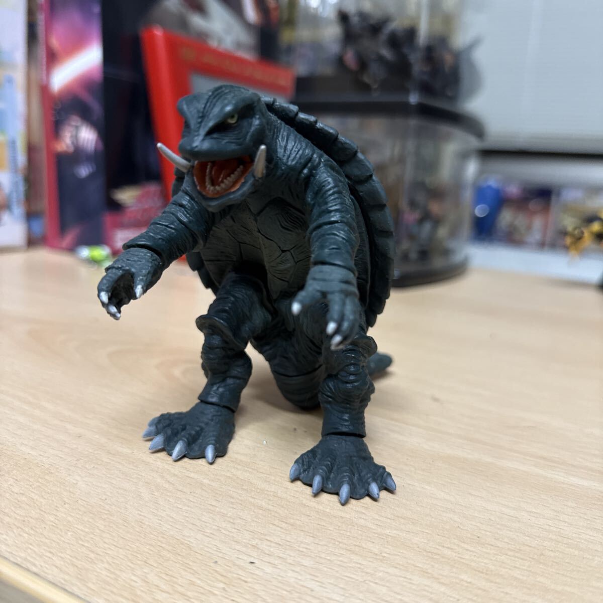 ガメラ ミクロマン アクションフィギュア スーツ内にミクロマンがスーツアクター 当時物拍卖