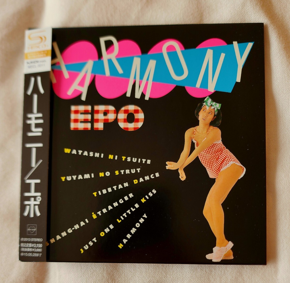 【送料込】初回生産限定 紙ジャケ 高音質【帯付SHM-CD】エポ EPO / ハーモニー →ボーナストラック3曲・夕闇のストラット・上海エトランゼ拍卖