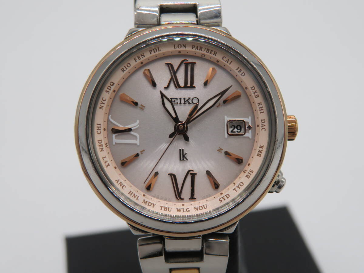 SEIKO(セイコー)ルキア SOLAR 腕時計 中古品 B1ー3A拍卖