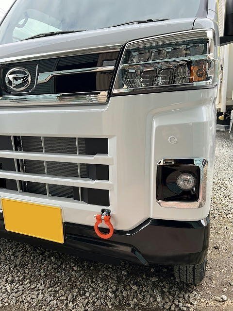 カワイ製作所 牽引フック フロント type可倒 アトレー S700V S710V S700W S710W ハイゼット及びデッキバン共通拍卖