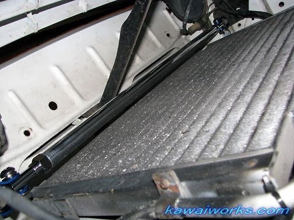 カワイ製作所 フロントモノコックバー フェアレディZ S130 ラジエータ前部拍卖