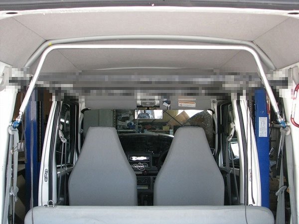 カワイ製作所 リヤピラーバー typeスクエア ミニキャブバン U61V U62V U63V U64V ※標準ルーフ除く拍卖