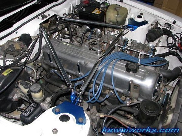 カワイ製作所 フロントストラットバー typeTRO フェアレディZ S130 後付キャブ車拍卖