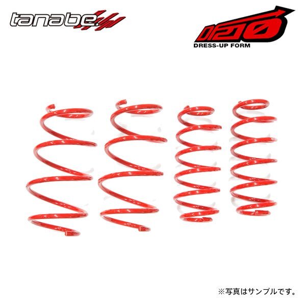 tanabe タナベ サステック DF210 ダウンサス 1台分 ヴォクシー ZRR80G H29.7~R4.1 3ZR-FAE NA FF拍卖