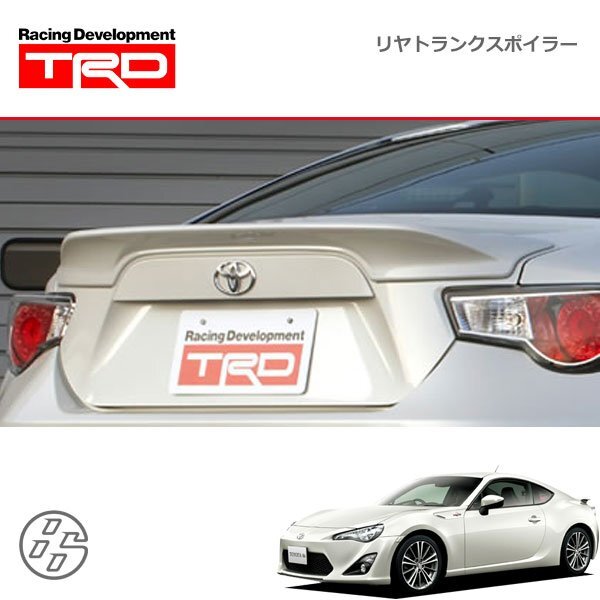 TRD リヤトランクスポイラー 素地(未塗装) ハチロク ZN6 12/04~16/06拍卖