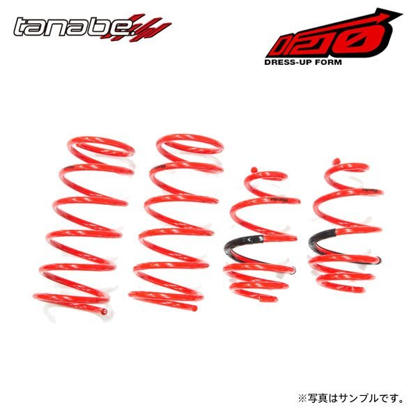 tanabe タナベ サステック DF210 ダウンサス 1台分 キューブ YZ11 H17.5~H20.11 HR15DE NA FF拍卖