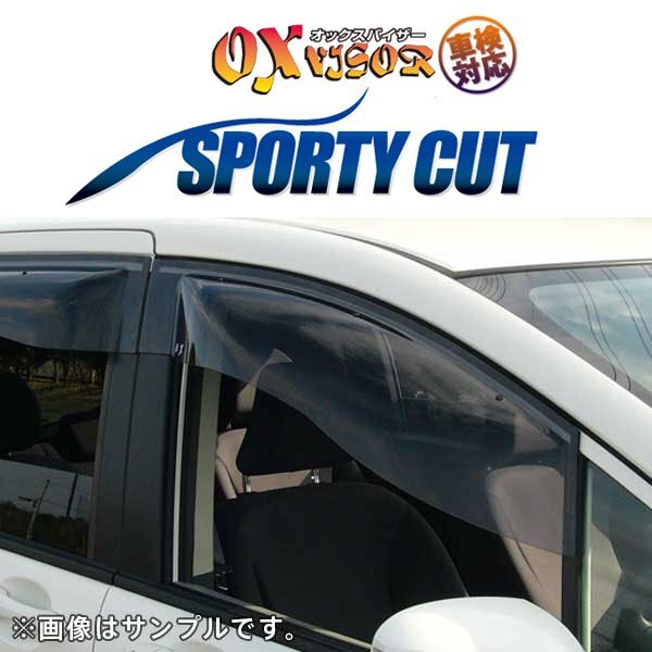 OXバイザー オックスバイザー スポーティーカット フロント用 左右セット ムーヴ L150S L152S L160S拍卖