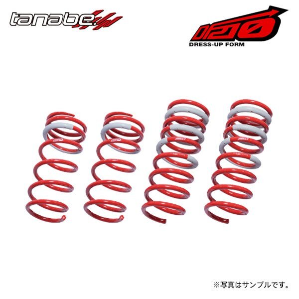 tanabe タナベ サステック DF210 ダウンサス 1台分 ゼスト JE1 H18.3~H24.11 P07A TB FF拍卖