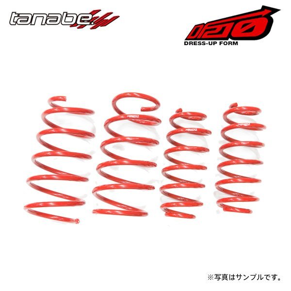 tanabe タナベ サステック DF210 ダウンサス 1台分 エスティマ MCR30W H13.1~H18.1 1MZ-FE NA FF拍卖