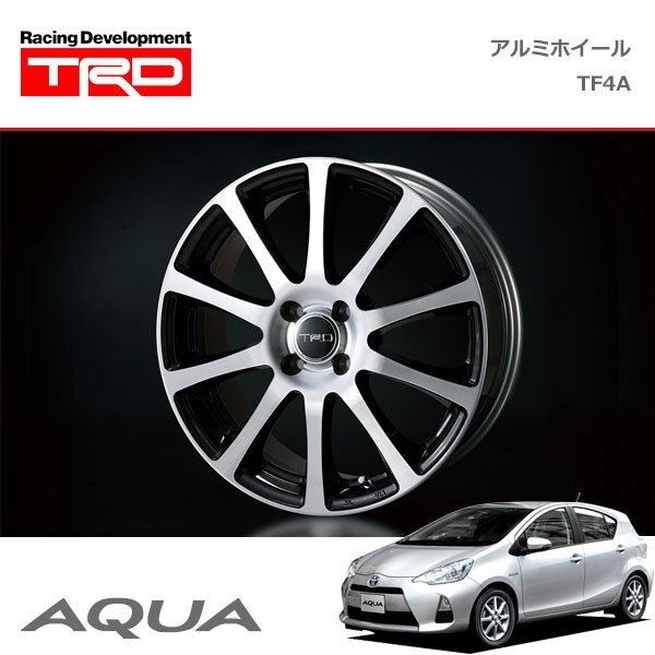 TRD アルミホイール TF4A 16インチ 4本セット 1台分 アクア NHP10 11/12~14/12拍卖